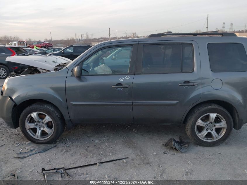 VIN 5FNYF4H54DB017092 2013 Honda Pilot, Ex-L no.14