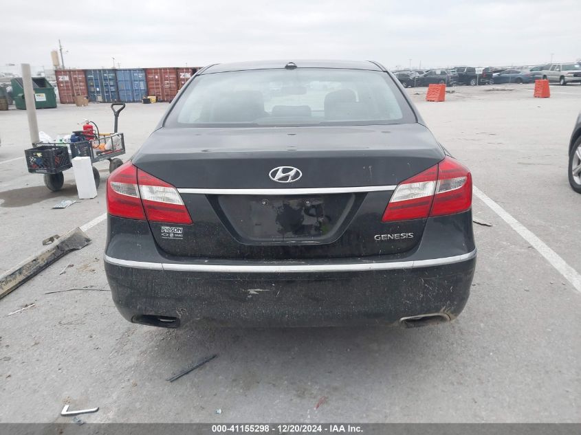 2012 Hyundai Genesis 3.8 VIN: KMHGC4DD6CU181320 Lot: 41155298