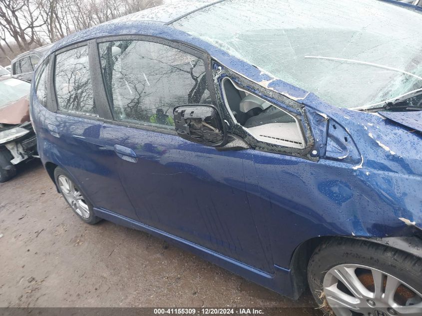 2009 Honda Fit Sport VIN: JHMGE88479S053767 Lot: 41155309
