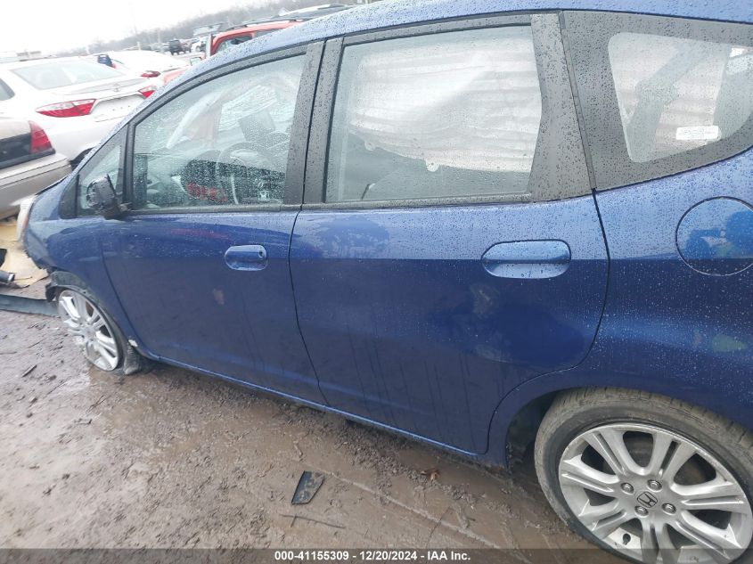 2009 Honda Fit Sport VIN: JHMGE88479S053767 Lot: 41155309