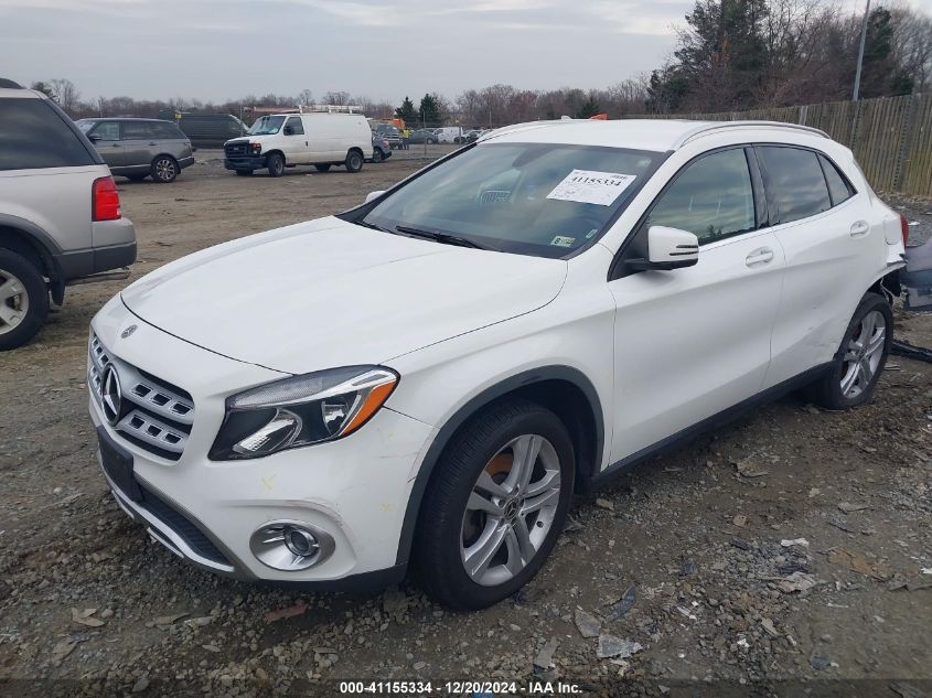 VIN WDCTG4GB2JU000044 2018 Mercedes-Benz GLA 250, 4... no.2