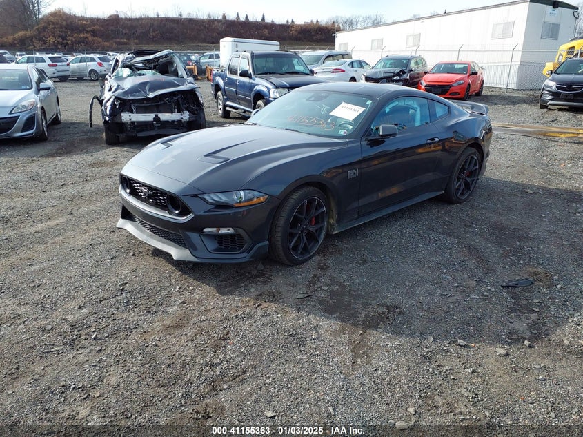 Vin: 1fa6p8r00p5500296, lot: 41645609, ford mustang mach 1 fastback 20232