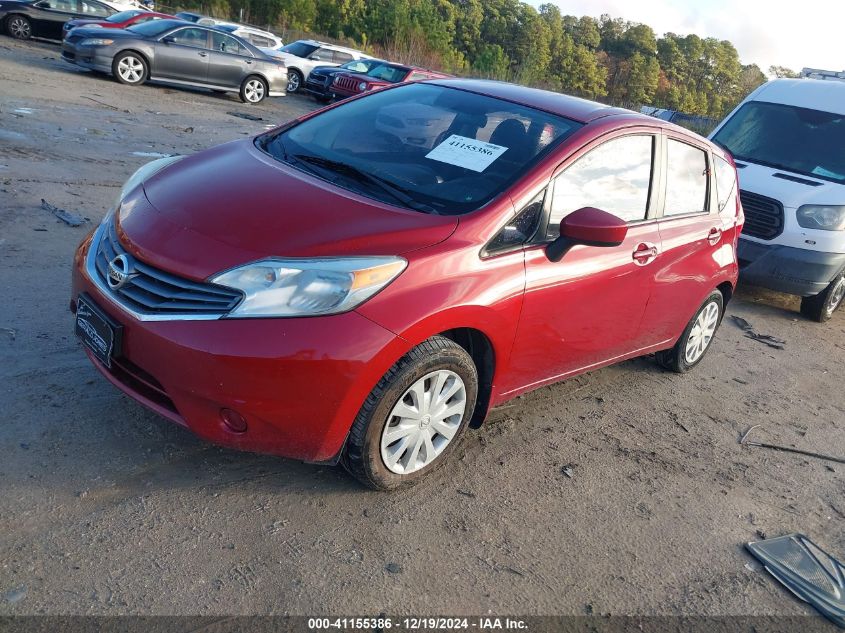 VIN 3N1CE2CP5FL396878 2015 Nissan Versa, Note S Plus no.2