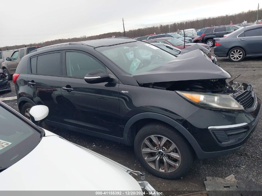 2014 Kia Sportage Lx VIN: KNDPBCAC1E7571322 Lot: 41155392