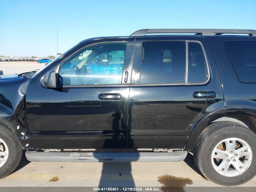 2010 Ford Explorer Xlt VIN: 1FMEU6DE3AUA83092 Lot: 41155401