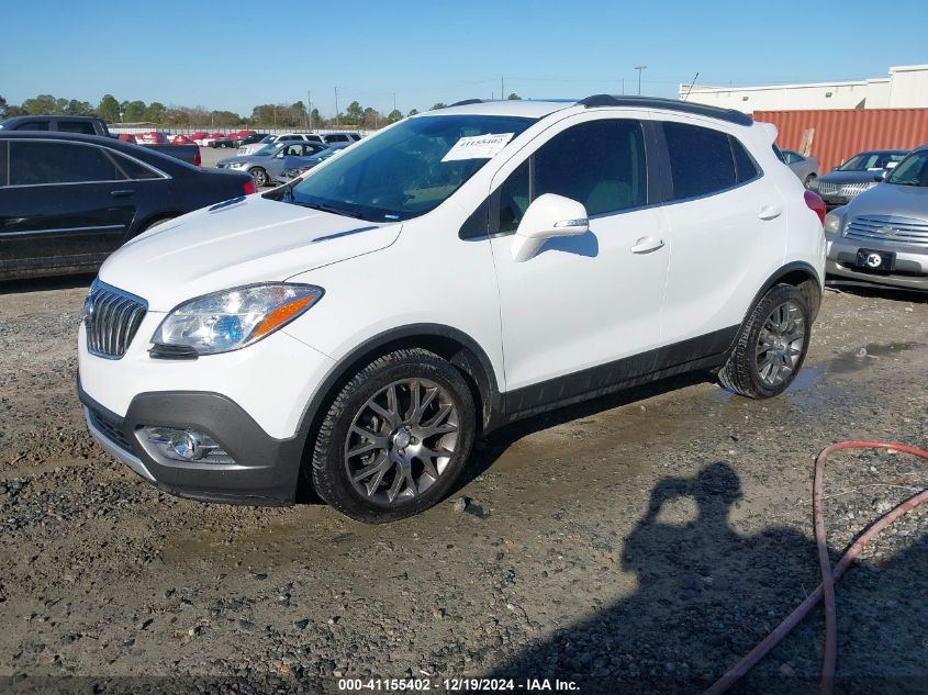 VIN KL4CJ1SM5GB638155 2016 Buick Encore, Sport Touring no.2