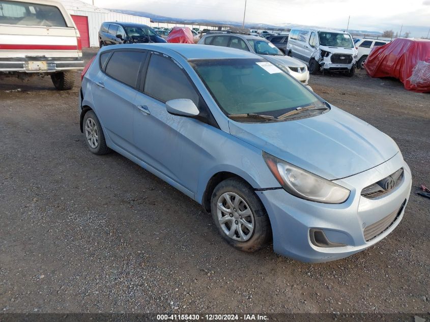 VIN KMHCT5AE3DU105086 2013 HYUNDAI ACCENT no.1