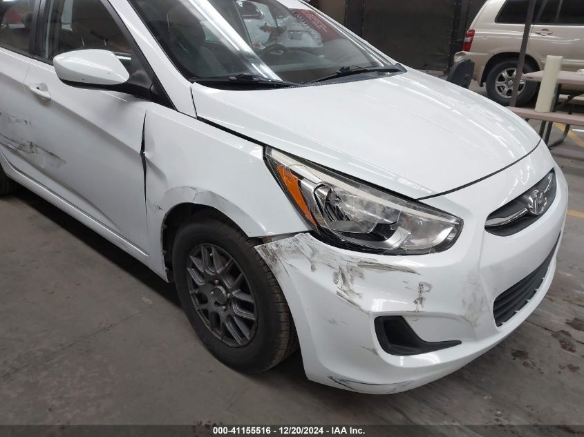 2016 Hyundai Accent Se VIN: KMHCT4AE4GU980157 Lot: 41155516