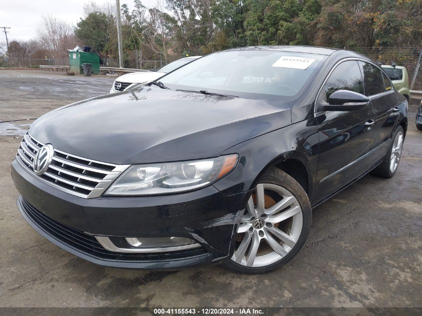 VIN WVWRP7AN9DE510460 2013 Volkswagen CC, 2.0T Lux no.2