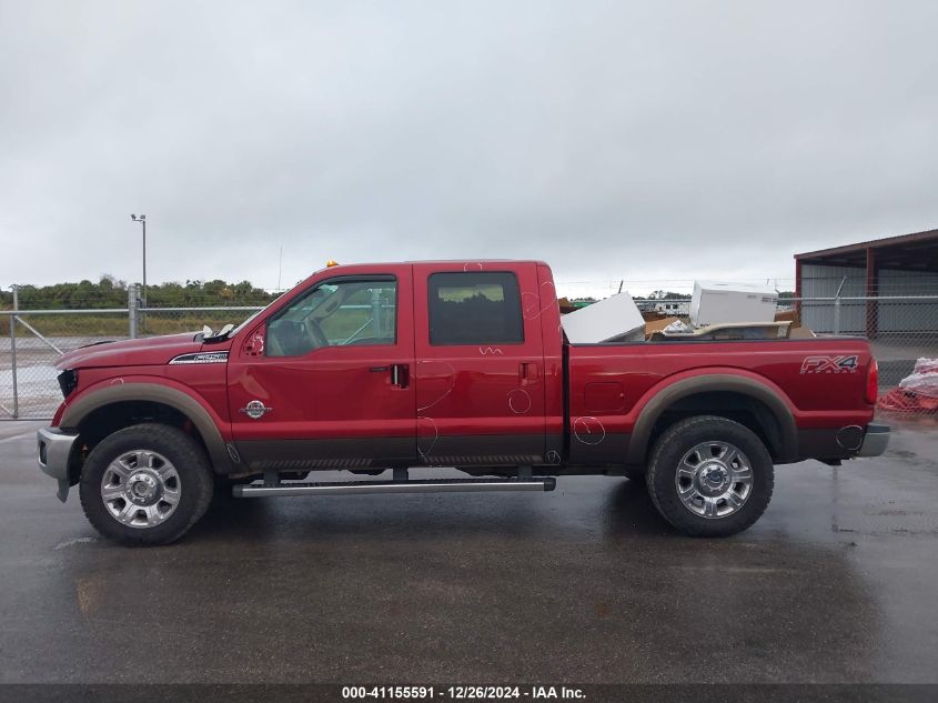 2016 Ford F-250 Lariat VIN: 1FT7W2BT1GED09506 Lot: 41155591