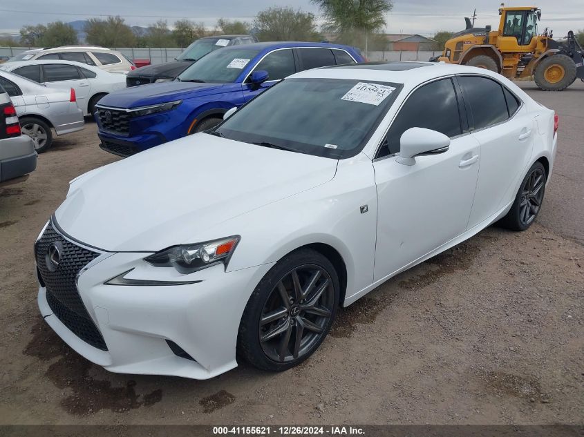 VIN JTHBA1D23G5007835 2016 LEXUS IS 200T no.2