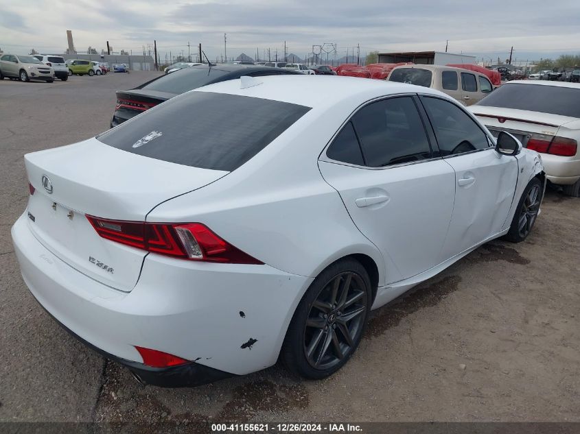 VIN JTHBA1D23G5007835 2016 LEXUS IS 200T no.4