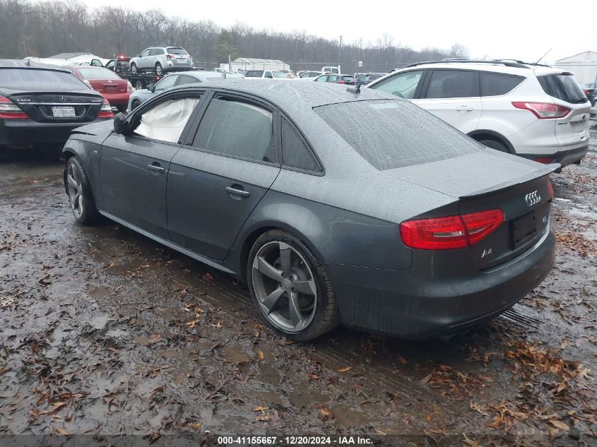 2015 AUDI A4 2.0T PREMIUM - WAUFFAFL2FN028567