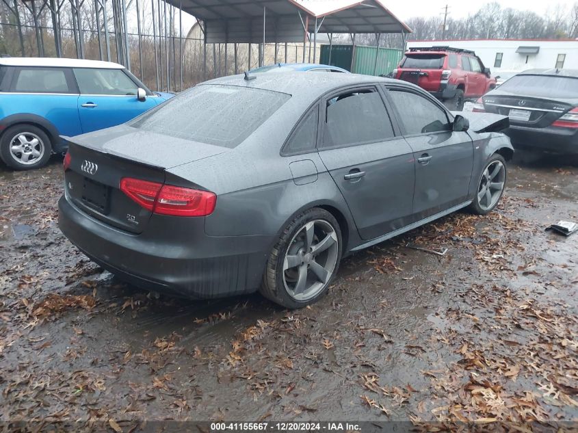 2015 AUDI A4 2.0T PREMIUM - WAUFFAFL2FN028567