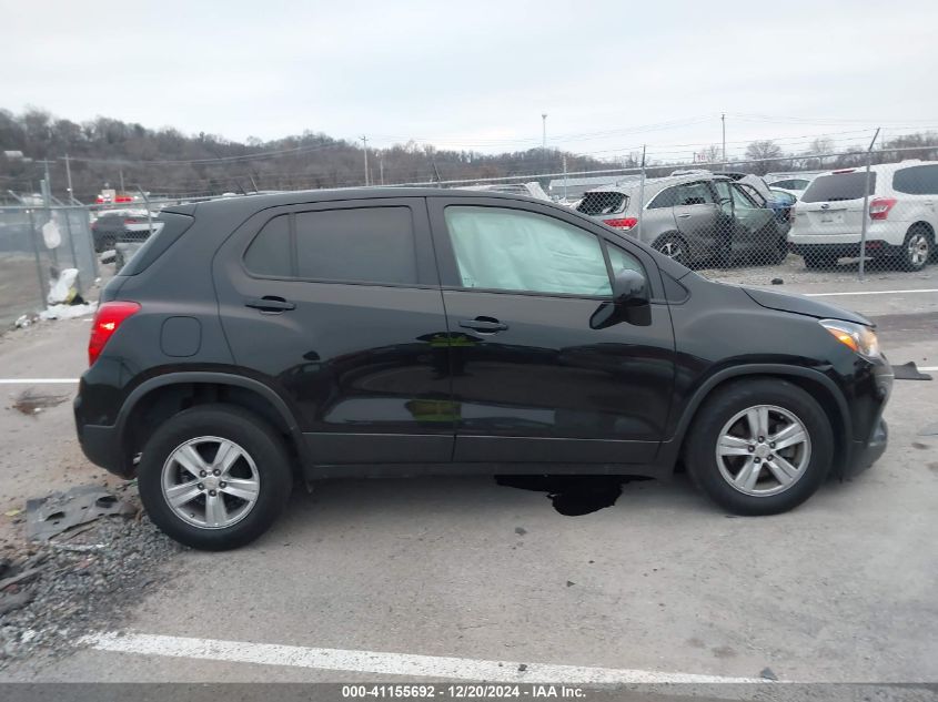 2020 Chevrolet Trax Fwd Ls VIN: KL7CJKSB8LB023214 Lot: 41155692