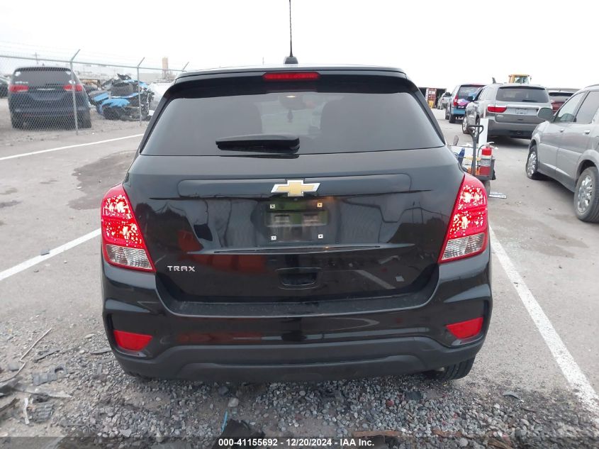 2020 Chevrolet Trax Fwd Ls VIN: KL7CJKSB8LB023214 Lot: 41155692