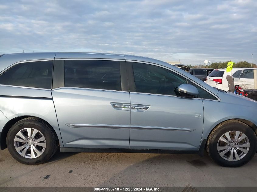 VIN 5FNRL5H67EB036068 2014 Honda Odyssey, Ex-L no.13