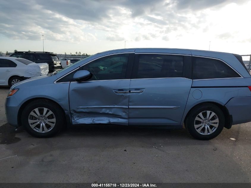 VIN 5FNRL5H67EB036068 2014 Honda Odyssey, Ex-L no.14