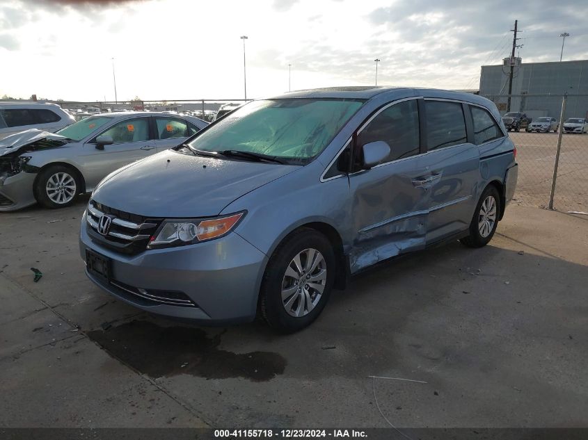 VIN 5FNRL5H67EB036068 2014 Honda Odyssey, Ex-L no.2