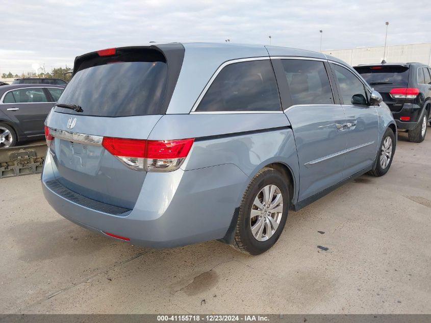 VIN 5FNRL5H67EB036068 2014 Honda Odyssey, Ex-L no.4