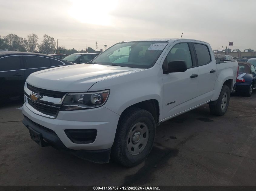 VIN 1GCGSBEA4G1308170 2016 Chevrolet Colorado, WT no.2