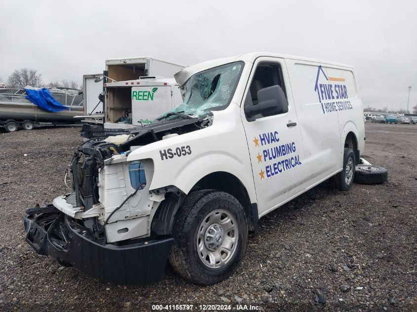 2021 Nissan Nv Cargo Nv2500 Hd Sv Standard Roof V6 VIN: 1N6BF0KY5MN800373 Lot: 41155797