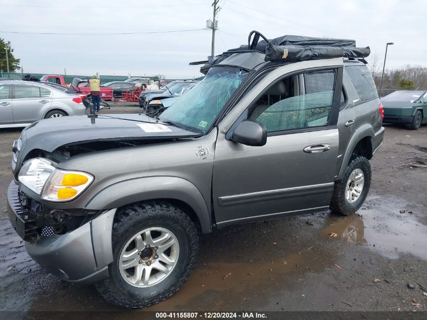 2004 Toyota Sequoia Limited V8 VIN: 5TDBT48A54S216515 Lot: 41155807