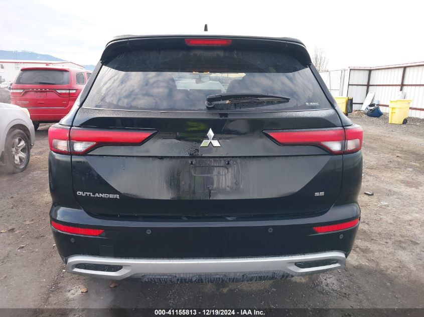 2024 Mitsubishi Outlander Se 2.5 S-Awc/Se Black Edition S-Awc/Se Black Edition W/Pano Roof S-Awc/Se Ralliart S-Awc VIN: JA4J4VA84RZ053622 Lot: 41155813