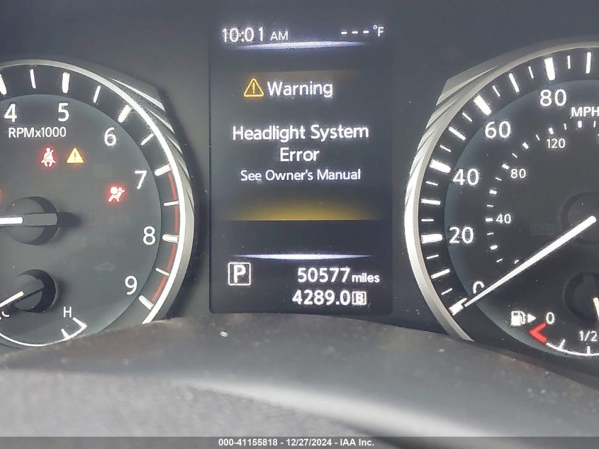 2018 Infiniti Q50 3.0T Luxe VIN: JN1EV7APXJM353886 Lot: 41155818