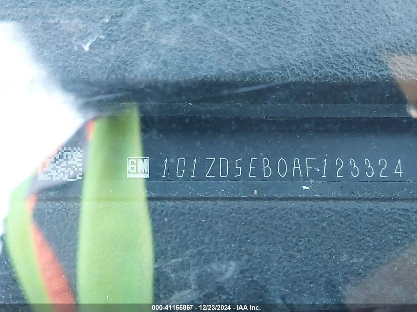 2010 Chevrolet Malibu Lt VIN: 1G1ZD5EB0AF123324 Lot: 41155867