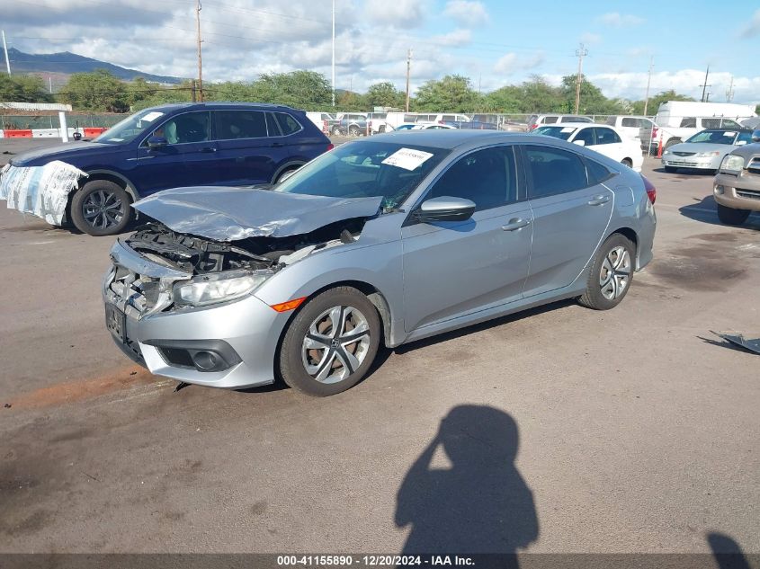 VIN 2HGFC2F62GH548615 2016 Honda Civic, LX no.2