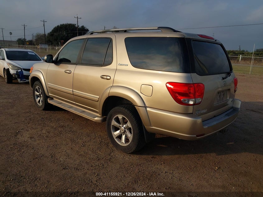 2007 TOYOTA SEQUOIA VIN: 5TDZT38A77S287633