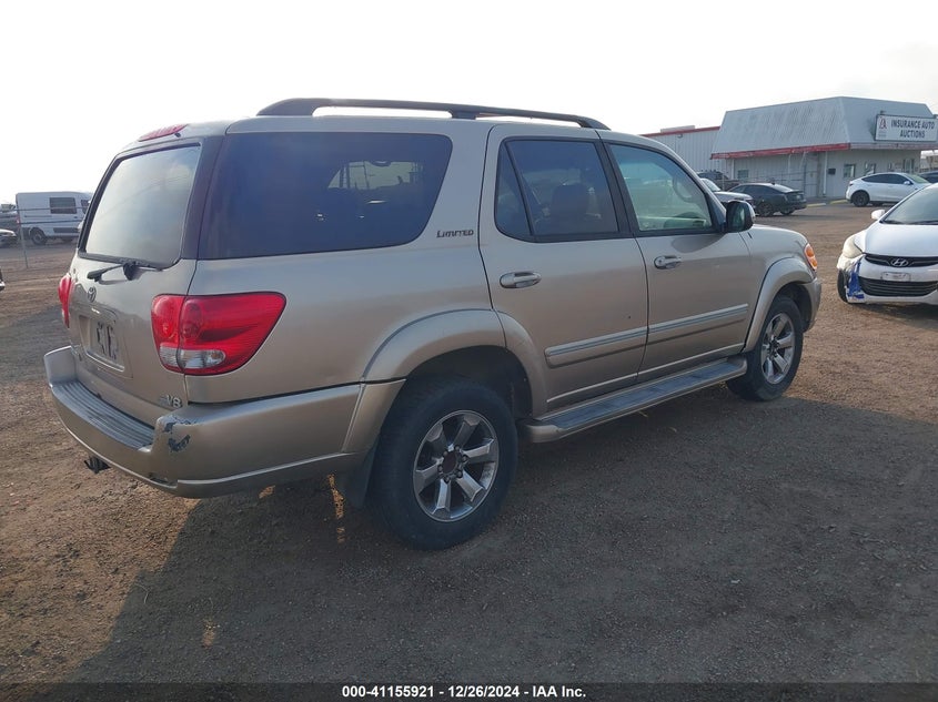 2007 TOYOTA SEQUOIA VIN: 5TDZT38A77S287633