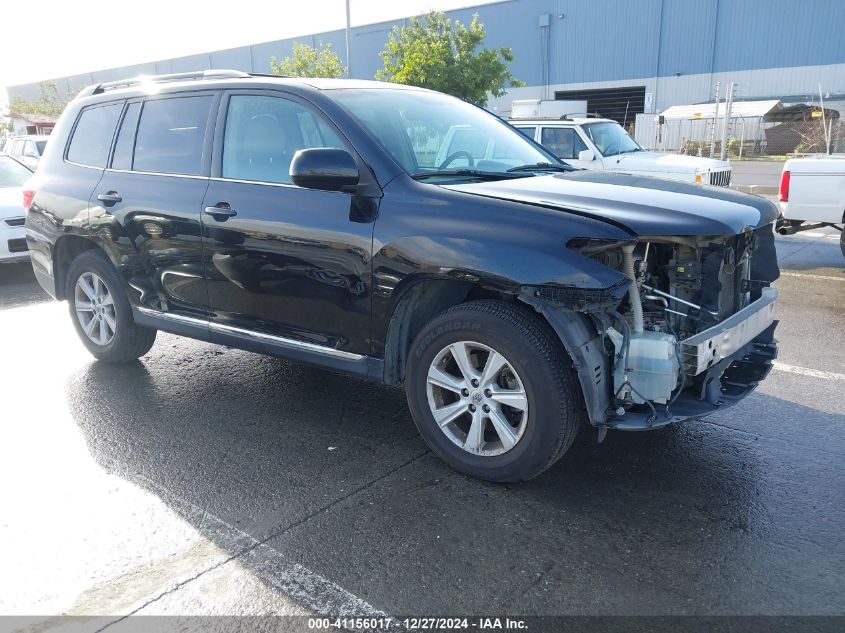 2013 TOYOTA HIGHLANDER SE V6 - 5TDBK3EH6DS267469