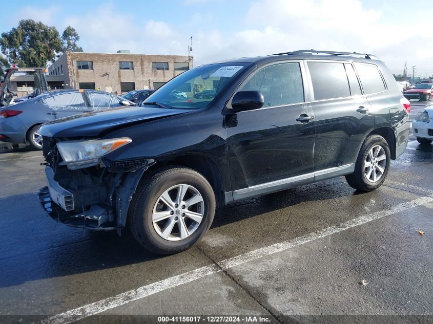 VIN 5TDBK3EH6DS267469 2013 Toyota Highlander, Se V6 no.2