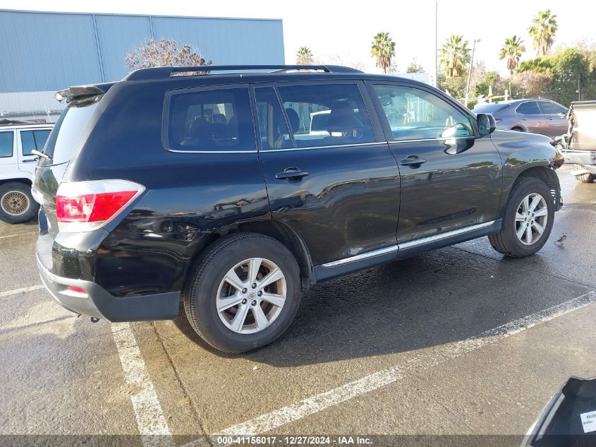 VIN 5TDBK3EH6DS267469 2013 Toyota Highlander, Se V6 no.4