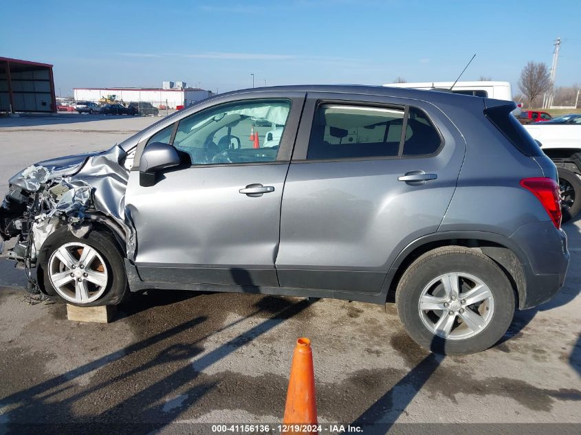 2020 Chevrolet Trax Fwd Ls VIN: 3GNCJKSB1LL183864 Lot: 41156136