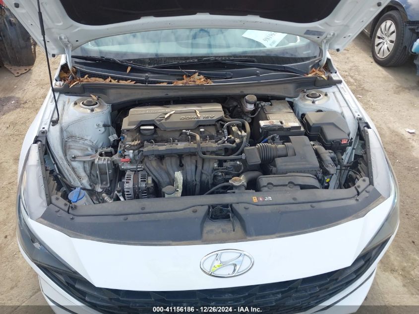 2021 Hyundai Elantra Se VIN: 5NPLL4AG0MH015579 Lot: 41156186