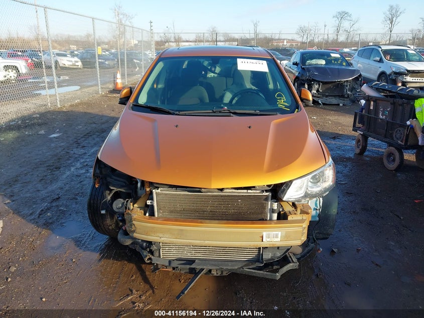 2017 CHEVROLET SONIC LT AUTO - 1G1JD6SBXH4110495