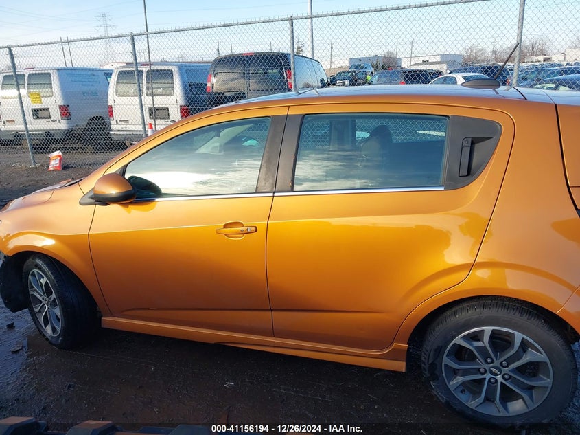 2017 CHEVROLET SONIC LT AUTO - 1G1JD6SBXH4110495