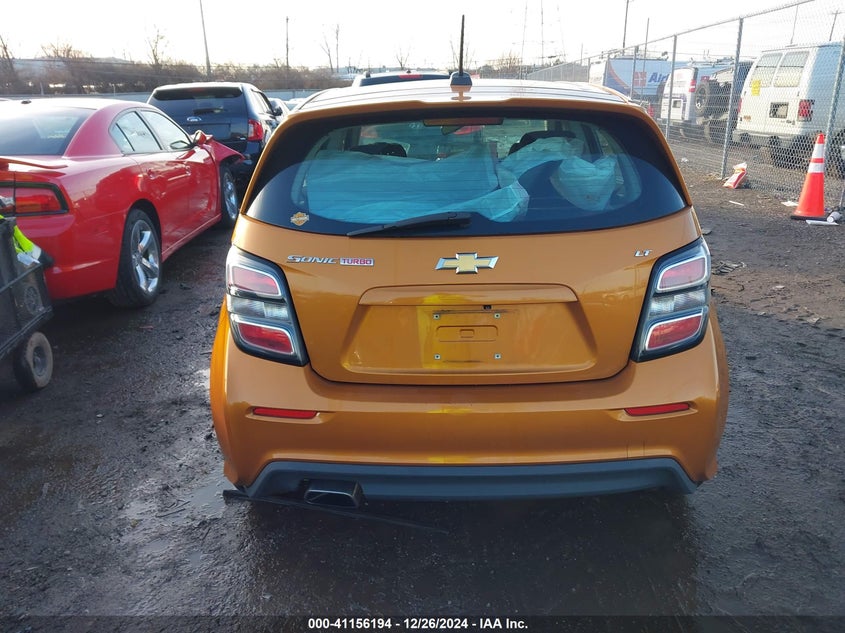 2017 CHEVROLET SONIC LT AUTO - 1G1JD6SBXH4110495