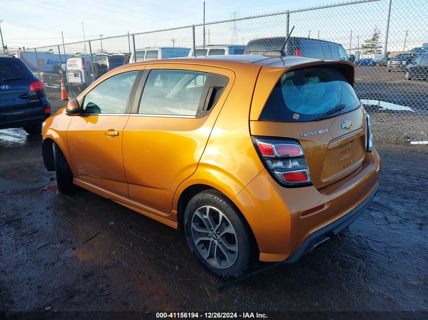2017 CHEVROLET SONIC LT AUTO - 1G1JD6SBXH4110495
