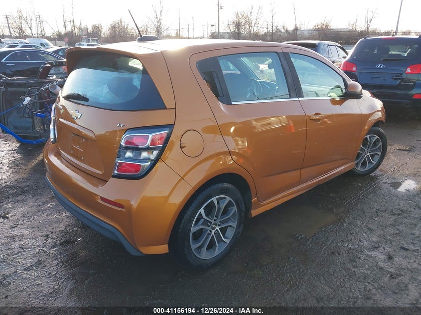 2017 CHEVROLET SONIC LT AUTO - 1G1JD6SBXH4110495