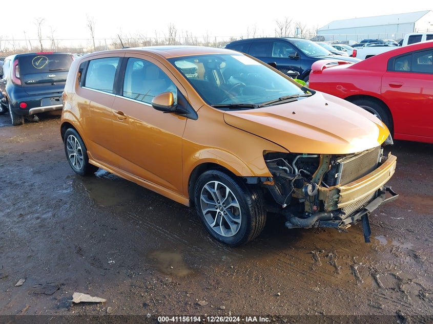 2017 CHEVROLET SONIC LT AUTO - 1G1JD6SBXH4110495