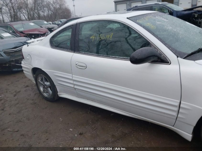 2002 Pontiac Grand Am Se1 VIN: 1G2NF12EX2C231755 Lot: 41156198