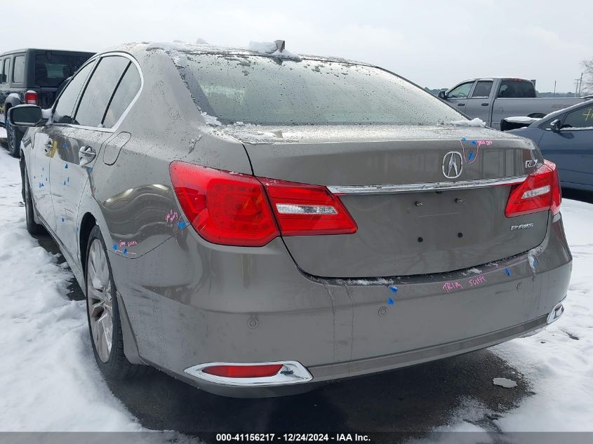 VIN JH4KC1F93EC003507 2014 ACURA RLX no.3