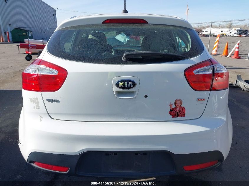 2014 Kia Rio Lx VIN: KNADM5A37E6353784 Lot: 41156307