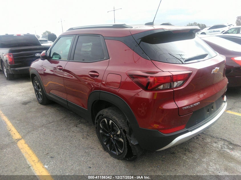 Vin: kl79mpsl5pb103504, lot: 41646588, chevrolet trailblazer fwd lt 20233