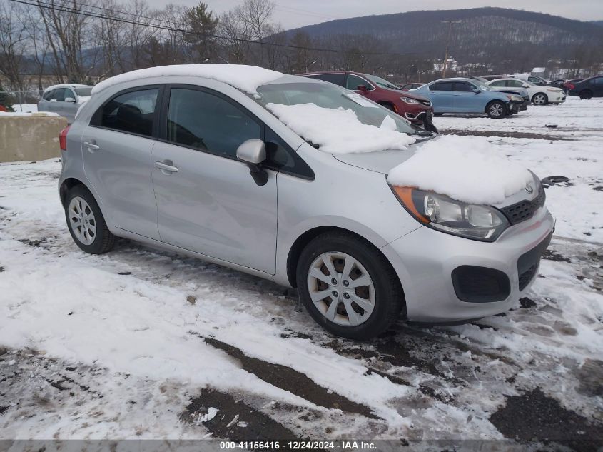 VIN KNADM5A30D6288727 2013 KIA Rio, LX no.1