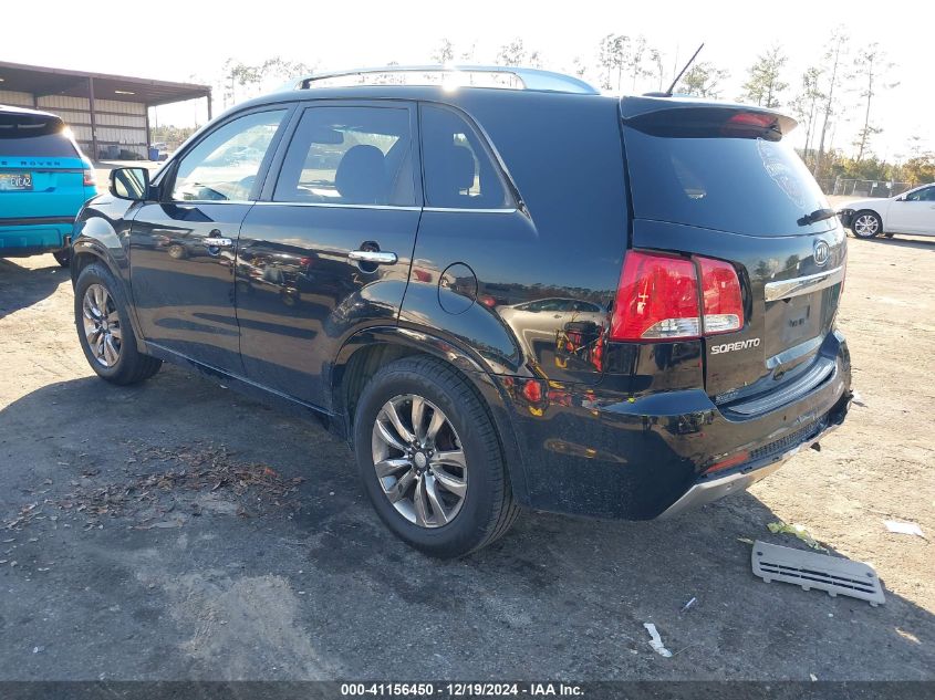 VIN 5XYKW4A25DG377390 2013 KIA SORENTO no.3